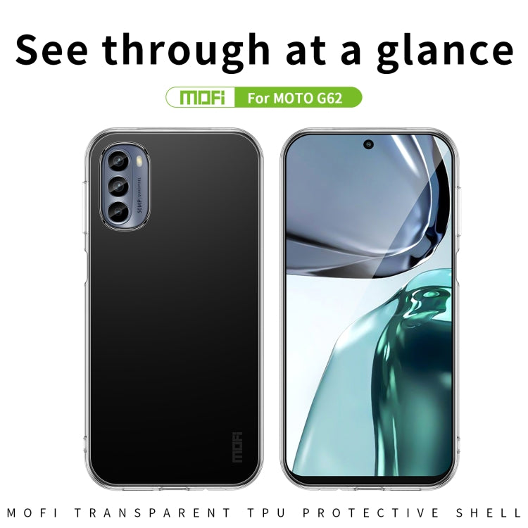MOFI Ming Series Ultra-thin TPU Phone Case, For Motorola Moto G62 5G, For OnePlus 10T / Ace Pro, For vivo Y02s