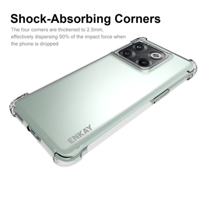 For OnePlus 10T 5G / Ace Pro ENKAY Clear TPU Shockproof Phone Case, For OnePlus 10T 5G / Ace Pro