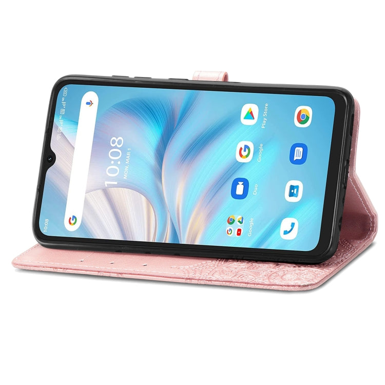 Mandala Flower Embossed Leather Phone Case, For UMIDIGI A13S, For ZTE Blade A72 4G, For Xiaomi Poco M5, For ZTE Blade V40S