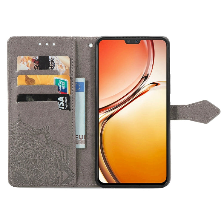 Mandala Flower Embossed Leather Phone Case, For vivo V23 5G, For vivo X80 Lite, For vivo X80 Pro