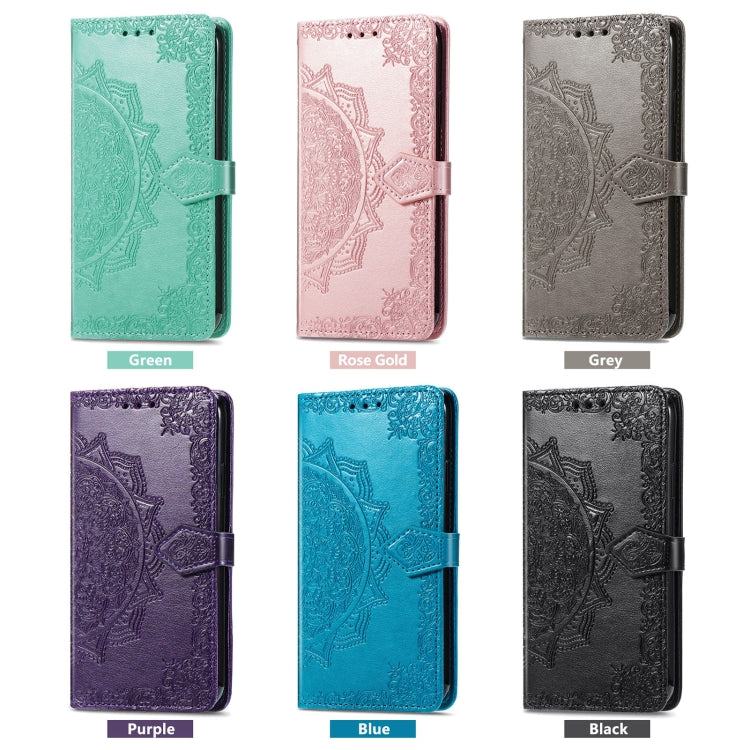 Mandala Flower Embossed Leather Phone Case, For Xiaomi Poco X4 GT, For Xiaomi Redmi Note 10S, For Asus Zenfone 9, For vivo T2X 5G