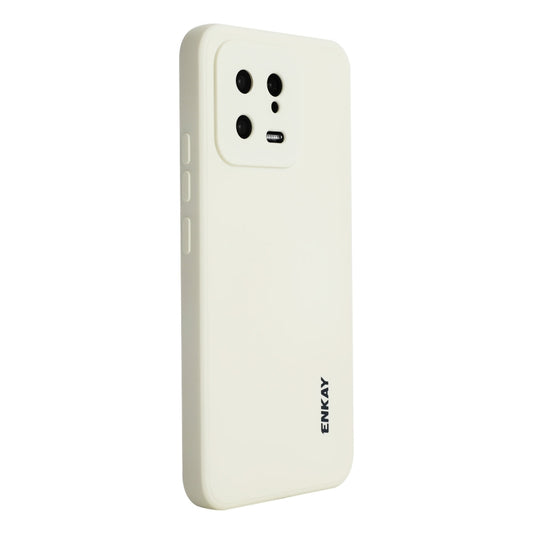 For Xiaomi 13 ENKAY Hat-Prince Liquid Silicone Shockproof Phone Case