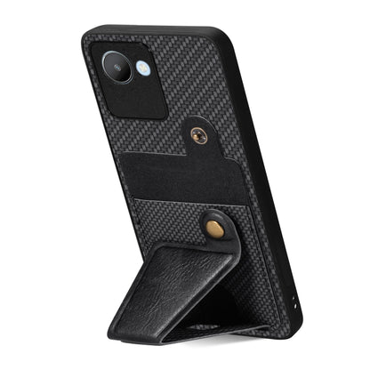 Carbon Fiber Wallet Flip Card Holder Phone Case, For Realme C30, For Xiaomi 13 Pro, For Xiaomi 13, For Google Pixel 7A
