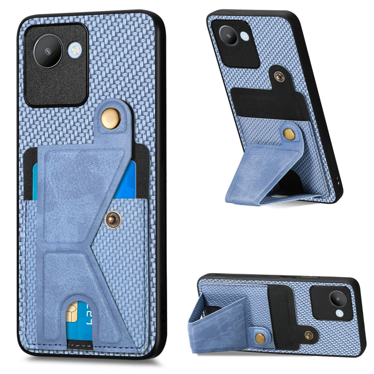 Carbon Fiber Wallet Flip Card Holder Phone Case, For Realme C30, For Xiaomi 13 Pro, For Xiaomi 13, For Google Pixel 7A