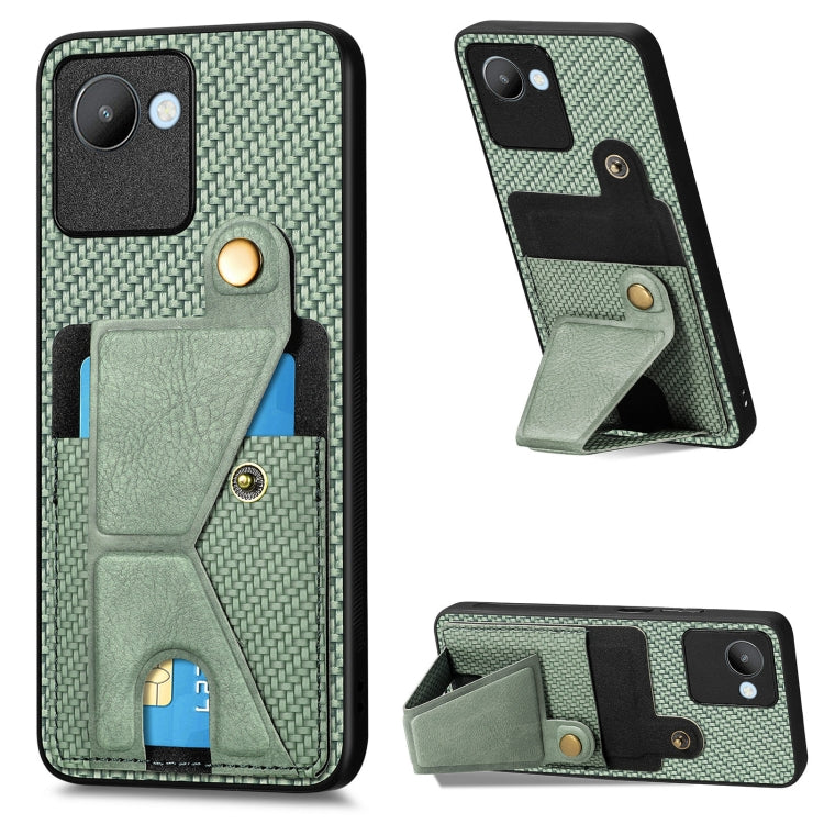 Carbon Fiber Wallet Flip Card Holder Phone Case, For Realme C30, For Xiaomi 13 Pro, For Xiaomi 13, For Google Pixel 7A