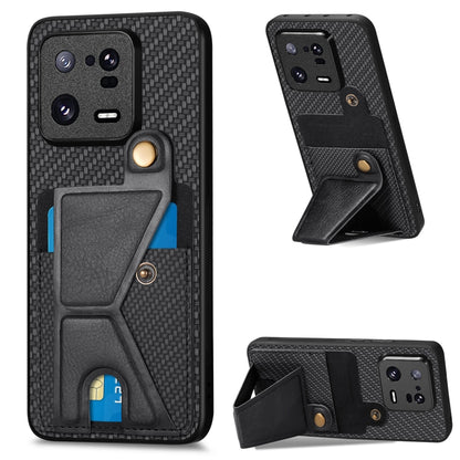 Carbon Fiber Wallet Flip Card Holder Phone Case, For Realme C30, For Xiaomi 13 Pro, For Xiaomi 13, For Google Pixel 7A