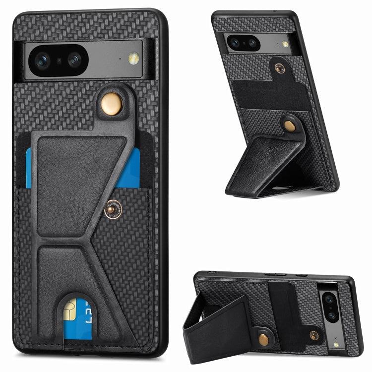 Carbon Fiber Wallet Flip Card Holder Phone Case, For Realme C30, For Xiaomi 13 Pro, For Xiaomi 13, For Google Pixel 7A