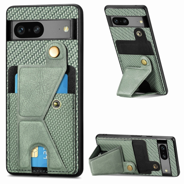 Carbon Fiber Wallet Flip Card Holder Phone Case, For Realme C30, For Xiaomi 13 Pro, For Xiaomi 13, For Google Pixel 7A