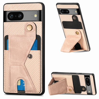 Carbon Fiber Wallet Flip Card Holder Phone Case, For Realme C30, For Xiaomi 13 Pro, For Xiaomi 13, For Google Pixel 7A