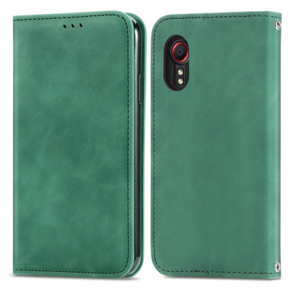Retro Skin Feel Magnetic Leather Phone Case, For Samsung Galaxy S23 Ultra 5G, For Samsung Galaxy S23+ 5G, For Samsung Galaxy S23 5G, For Samsung Galaxy XCover 5