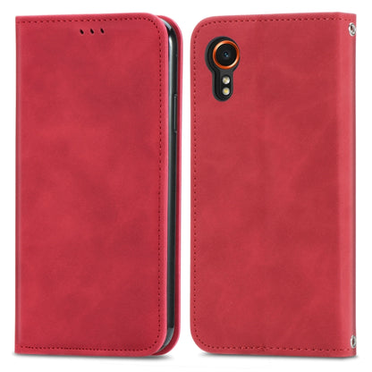 Retro Skin Feel Magnetic Leather Phone Case, For Samsung Galaxy XCover 7, For Samsung Galaxy A55 5G, For Samsung Galaxy A35 5G, For Samsung Galaxy S24 Ultra 5G