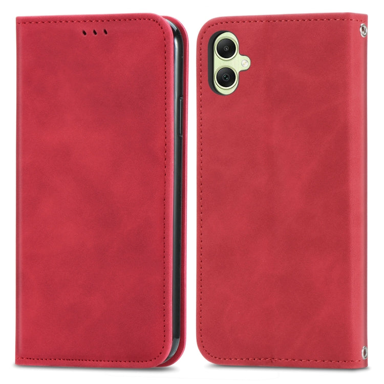 Retro Skin Feel Magnetic Leather Phone Case, For Samsung Galaxy S24+ 5G, For Samsung Galaxy S24 5G, For Samsung Galaxy A15, For Samsung Galaxy A05