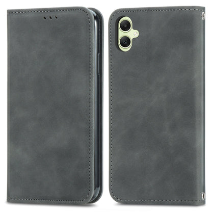 Retro Skin Feel Magnetic Leather Phone Case, For Samsung Galaxy S24+ 5G, For Samsung Galaxy S24 5G, For Samsung Galaxy A15, For Samsung Galaxy A05