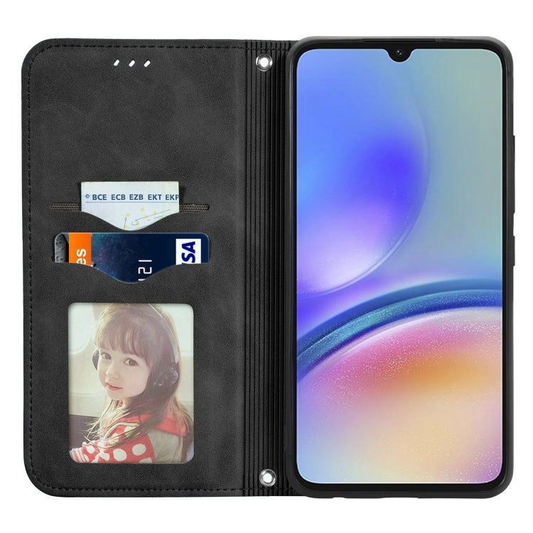 Retro Skin Feel Magnetic Leather Phone Case, For Samsung Galaxy A05s 4G, For Samsung Galaxy A25 5G, For Samsung Galaxy S23 FE 5G, For Samsung Galaxy A24 5G