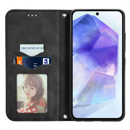 Retro Skin Feel Magnetic Leather Phone Case, For Samsung Galaxy A55 5G, For Samsung Galaxy A35 5G, For Samsung Galaxy S24 Ultra 5G, For Samsung Galaxy S24+ 5G