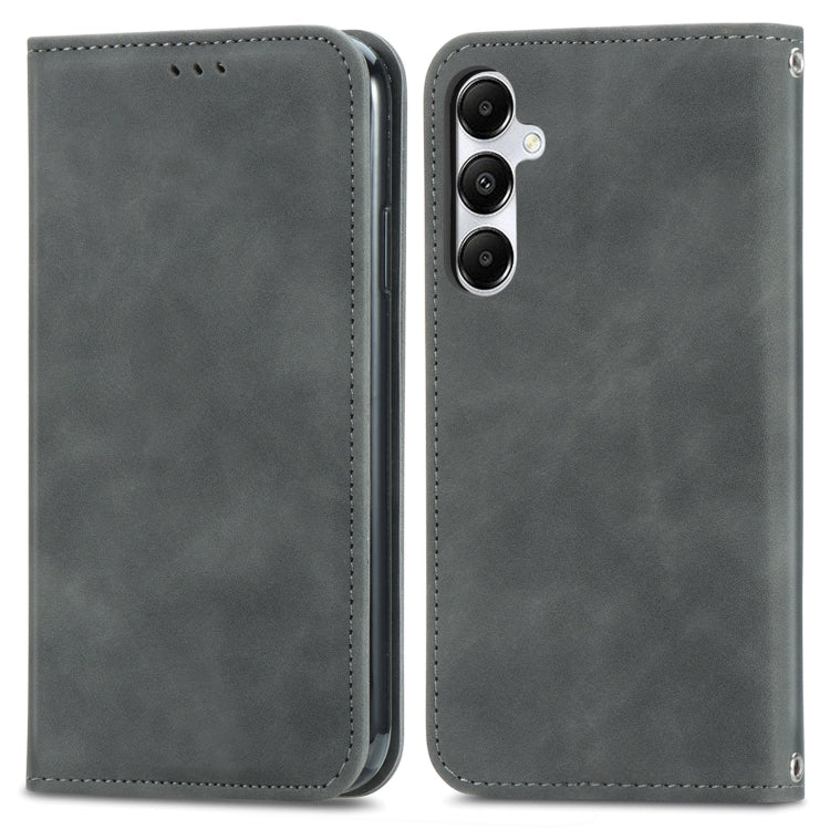 Retro Skin Feel Magnetic Leather Phone Case, For Samsung Galaxy XCover 7, For Samsung Galaxy A55 5G, For Samsung Galaxy A35 5G, For Samsung Galaxy S24 Ultra 5G