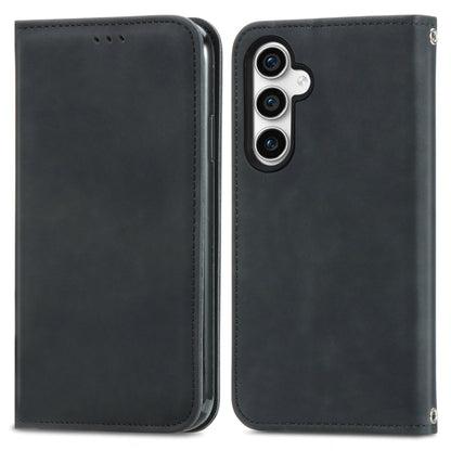 Retro Skin Feel Magnetic Leather Phone Case, For Samsung Galaxy A25 5G, For Samsung Galaxy S23 FE 5G, For Samsung Galaxy A24 5G, For Samsung Galaxy S23 Ultra 5G