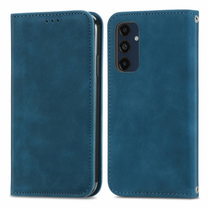 Retro Skin Feel Magnetic Leather Phone Case, For Samsung Galaxy S25 5G, For Samsung Galaxy S25+ 5G, For Samsung Galaxy S25 Ultra 5G, For Samsung Galaxy A16