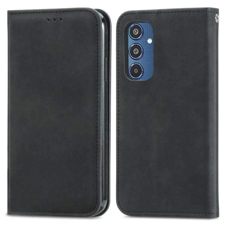 Retro Skin Feel Magnetic Leather Phone Case, For Samsung Galaxy M35, For Samsung Galaxy M14 4G, For Samsung Galaxy M15, For Samsung Galaxy XCover 7