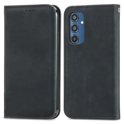 Retro Skin Feel Magnetic Leather Phone Case, For Samsung Galaxy M35, For Samsung Galaxy M14 4G, For Samsung Galaxy M15, For Samsung Galaxy XCover 7