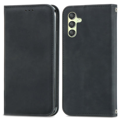 Retro Skin Feel Magnetic Leather Phone Case, For Samsung Galaxy A05s 4G, For Samsung Galaxy A25 5G, For Samsung Galaxy S23 FE 5G, For Samsung Galaxy A24 5G