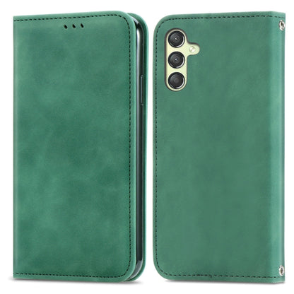 Retro Skin Feel Magnetic Leather Phone Case, For Samsung Galaxy A05s 4G, For Samsung Galaxy A25 5G, For Samsung Galaxy S23 FE 5G, For Samsung Galaxy A24 5G