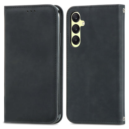 Retro Skin Feel Magnetic Leather Phone Case, For Samsung Galaxy A05s 4G, For Samsung Galaxy A25 5G, For Samsung Galaxy S23 FE 5G, For Samsung Galaxy A24 5G