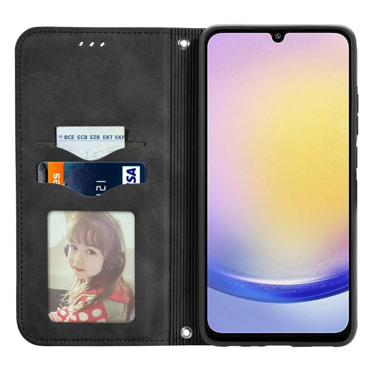 Retro Skin Feel Magnetic Leather Phone Case, For Samsung Galaxy A25 5G, For Samsung Galaxy S23 FE 5G, For Samsung Galaxy A24 5G, For Samsung Galaxy S23 Ultra 5G