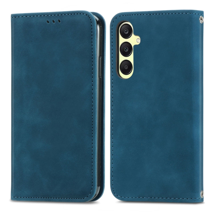Retro Skin Feel Magnetic Leather Phone Case, For Samsung Galaxy A05s 4G, For Samsung Galaxy A25 5G, For Samsung Galaxy S23 FE 5G, For Samsung Galaxy A24 5G