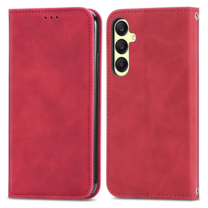 Retro Skin Feel Magnetic Leather Phone Case, For Samsung Galaxy A05s 4G, For Samsung Galaxy A25 5G, For Samsung Galaxy S23 FE 5G, For Samsung Galaxy A24 5G