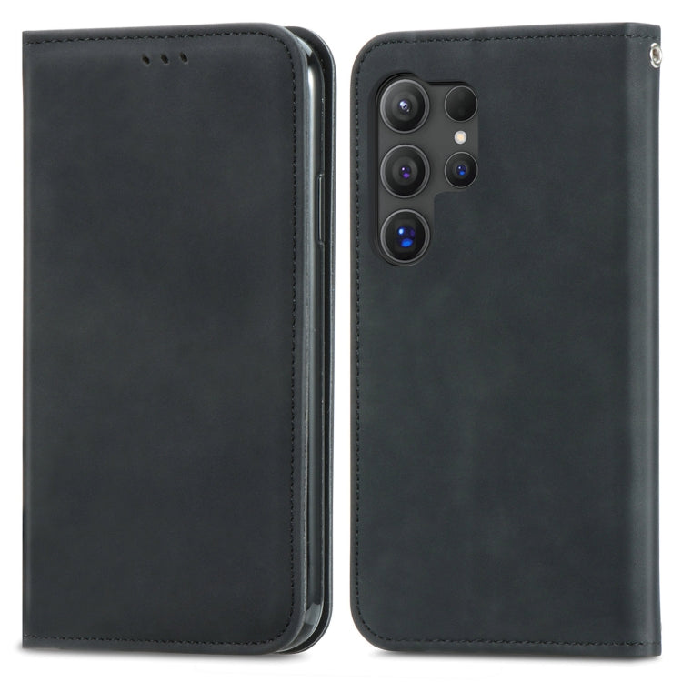 Retro Skin Feel Magnetic Leather Phone Case, For Samsung Galaxy S25 Ultra 5G, For Samsung Galaxy A16, For Samsung Galaxy A06, For Samsung Galaxy S24 FE 5G