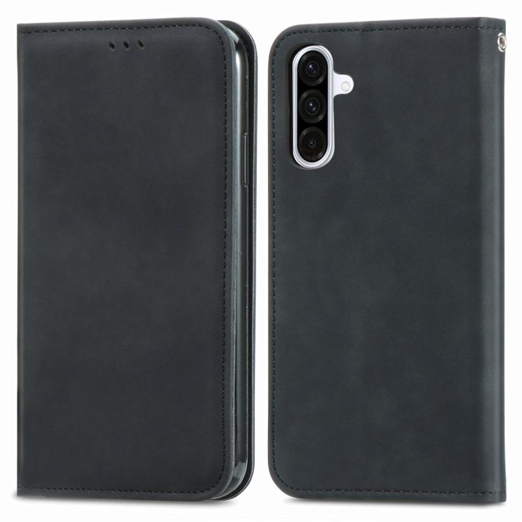 Retro Skin Feel Magnetic Leather Phone Case, For Samsung Galaxy A37 5G, For Samsung Galaxy A27 5G, For Samsung Galaxy S25 5G, For Samsung Galaxy S25+ 5G