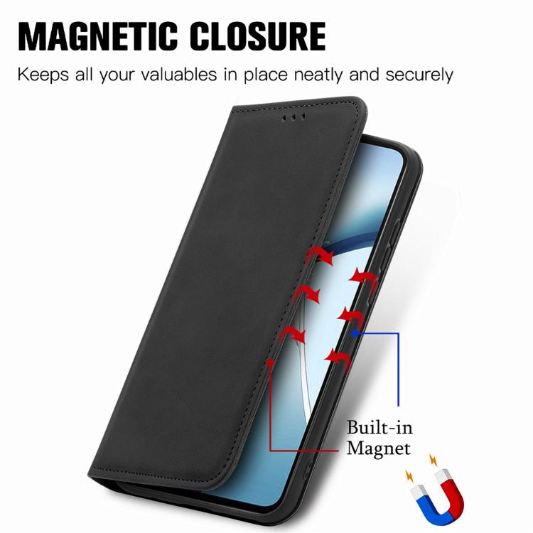 Retro Skin Feel Magnetic Leather Phone Case, For Samsung Galaxy A37 5G, For Samsung Galaxy A27 5G, For Samsung Galaxy S25 5G, For Samsung Galaxy S25+ 5G