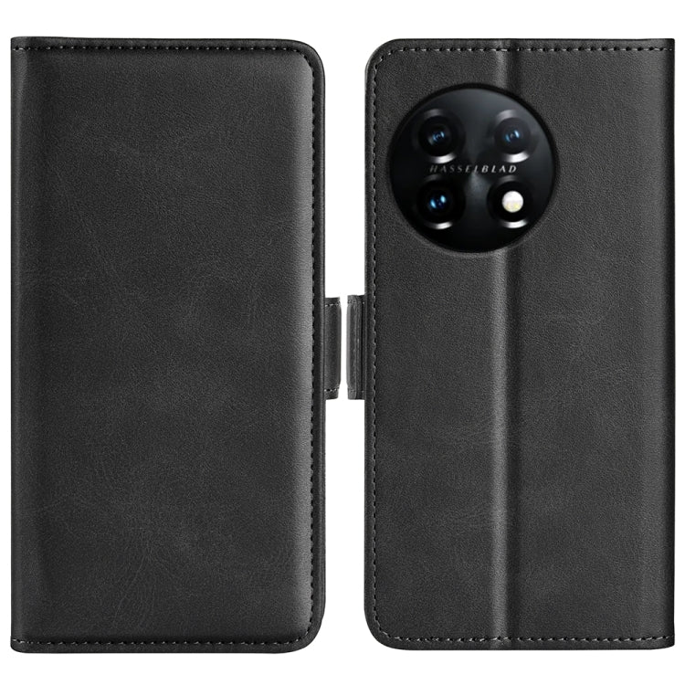 For OnePlus 11 Dual-side Magnetic Buckle Leather Phone Case, For OnePlus 11