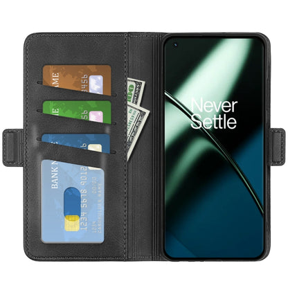 For OnePlus 11 Dual-side Magnetic Buckle Leather Phone Case, For OnePlus 11