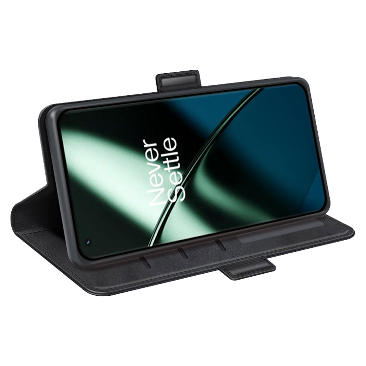 For OnePlus 11 Dual-side Magnetic Buckle Leather Phone Case, For OnePlus 11