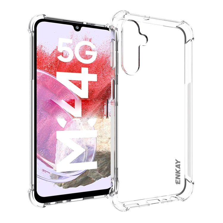 ENKAY Hat-Prince Transparent TPU Shockproof Phone Case, For Samsung Galaxy M55 5G, For Samsung Galaxy A15, For Samsung Galaxy A35 5G, For Samsung Galaxy S24 Ultra 5G, For Samsung Galaxy S24+ 5G, For Samsung Galaxy S24 5G, For Samsung Galaxy A05        ...