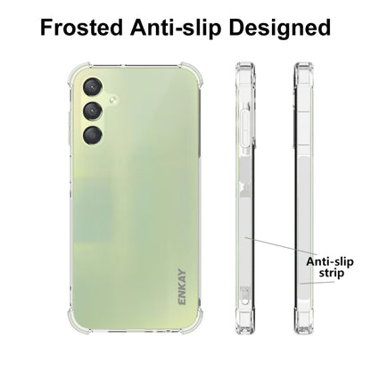 ENKAY Hat-Prince Transparent TPU Shockproof Phone Case, For Samsung Galaxy A15, For Samsung Galaxy A35 5G, For Samsung Galaxy S24 Ultra 5G, For Samsung Galaxy S24+ 5G, For Samsung Galaxy S24 5G, For Samsung Galaxy A05, For Samsung Galaxy A05s          ...