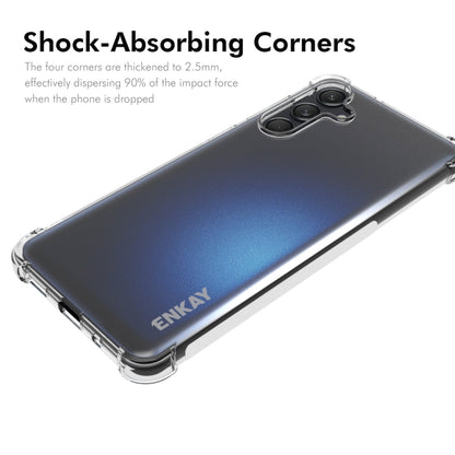 ENKAY Hat-Prince Transparent TPU Shockproof Phone Case, For Samsung Galaxy M55 5G, For Samsung Galaxy A15, For Samsung Galaxy A35 5G, For Samsung Galaxy S24 Ultra 5G, For Samsung Galaxy S24+ 5G, For Samsung Galaxy S24 5G, For Samsung Galaxy A05        ...
