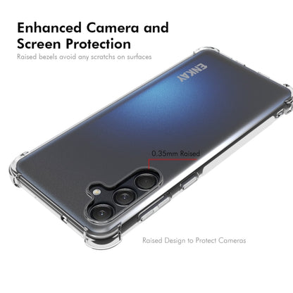 ENKAY Hat-Prince Transparent TPU Shockproof Phone Case, For Samsung Galaxy M55 5G, For Samsung Galaxy A15, For Samsung Galaxy A35 5G, For Samsung Galaxy S24 Ultra 5G, For Samsung Galaxy S24+ 5G, For Samsung Galaxy S24 5G, For Samsung Galaxy A05        ...