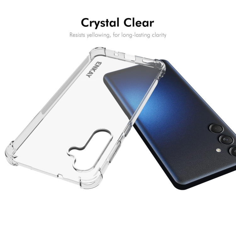 ENKAY Hat-Prince Transparent TPU Shockproof Phone Case, For Samsung Galaxy M55 5G, For Samsung Galaxy A15, For Samsung Galaxy A35 5G, For Samsung Galaxy S24 Ultra 5G, For Samsung Galaxy S24+ 5G, For Samsung Galaxy S24 5G, For Samsung Galaxy A05        ...
