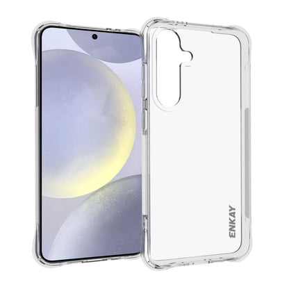 ENKAY Hat-Prince Transparent TPU Shockproof Phone Case, For Galaxy S26+ 5G, For Galaxy S26 Ultra 5G, For Galaxy S26 5G, For Galaxy A57 5G, For Galaxy A37 5G, For Galaxy A27 5G, For Galaxy S25 FE 5G, For Galaxy M36 5G, For Galaxy A07 4G, For Galaxy A17 ...