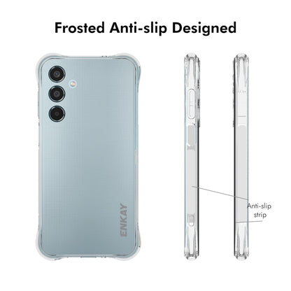 ENKAY Hat-Prince Transparent TPU Shockproof Phone Case, For Galaxy M35, For Galaxy Xcover 7 Pro, For Galaxy M55 5G, For Galaxy F15 / M15, For Galaxy A15, For Galaxy A35 5G, For Galaxy S24 Ultra 5G, For Galaxy S24+ 5G, For Galaxy S24 5G, For Galaxy A05 ...