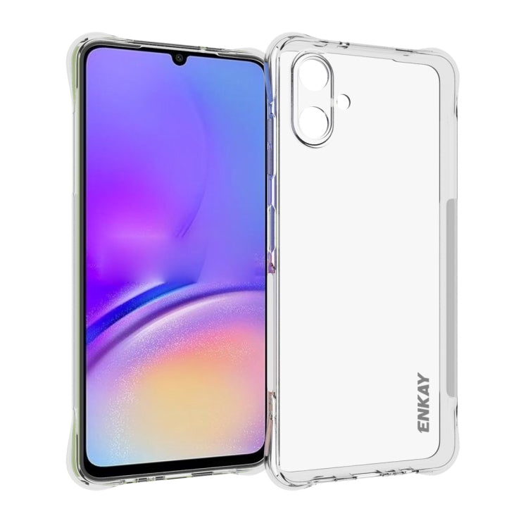 ENKAY Hat-Prince Transparent TPU Shockproof Phone Case, For Galaxy S26+ 5G, For Galaxy S26 Ultra 5G, For Galaxy S26 5G, For Galaxy A57 5G, For Galaxy A37 5G, For Galaxy A27 5G, For Galaxy S25 FE 5G, For Galaxy M36 5G, For Galaxy A07 4G, For Galaxy A17 ...