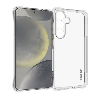 ENKAY Hat-Prince Transparent TPU Shockproof Phone Case, For Galaxy S26+ 5G, For Galaxy S26 Ultra 5G, For Galaxy S26 5G, For Galaxy A57 5G, For Galaxy A37 5G, For Galaxy A27 5G, For Galaxy S25 FE 5G, For Galaxy M36 5G, For Galaxy A07 4G, For Galaxy A17 ...