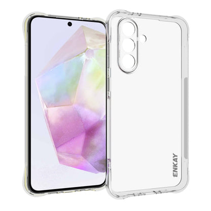 ENKAY Hat-Prince Transparent TPU Shockproof Phone Case, For Galaxy S26+ 5G, For Galaxy S26 Ultra 5G, For Galaxy S26 5G, For Galaxy A57 5G, For Galaxy A37 5G, For Galaxy A27 5G, For Galaxy S25 FE 5G, For Galaxy M36 5G, For Galaxy A07 4G, For Galaxy A17 ...