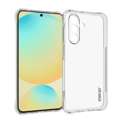 ENKAY Hat-Prince Transparent TPU Shockproof Phone Case, For Galaxy S26+ 5G, For Galaxy S26 Ultra 5G, For Galaxy S26 5G, For Galaxy A57 5G, For Galaxy A37 5G, For Galaxy A27 5G, For Galaxy S25 FE 5G, For Galaxy M36 5G, For Galaxy A07 4G, For Galaxy A17 ...