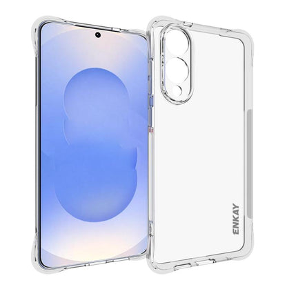 ENKAY Hat-Prince Transparent TPU Shockproof Phone Case, For Galaxy S26+ 5G, For Galaxy S26 Ultra 5G, For Galaxy S26 5G, For Galaxy A57 5G, For Galaxy A37 5G, For Galaxy A27 5G, For Galaxy S25 FE 5G, For Galaxy M36 5G, For Galaxy A07 4G, For Galaxy A17 ...