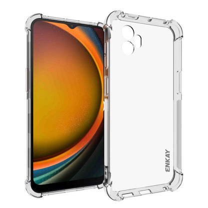 ENKAY Hat-Prince Transparent TPU Shockproof Phone Case, For Galaxy S26+ 5G, For Galaxy S26 Ultra 5G, For Galaxy S26 5G, For Galaxy A57 5G, For Galaxy A37 5G, For Galaxy A27 5G, For Galaxy S25 FE 5G, For Galaxy M36 5G, For Galaxy A07 4G, For Galaxy A17 ...