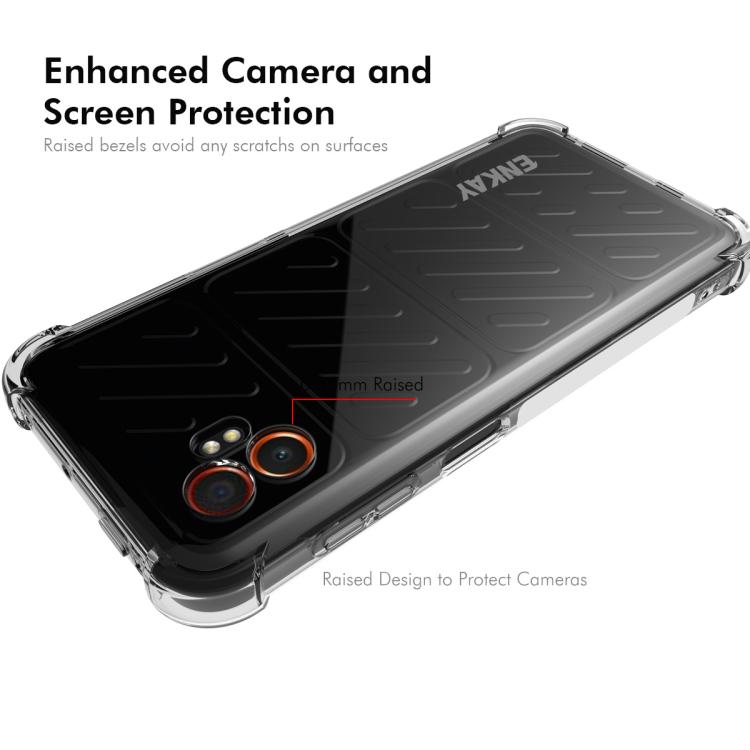 ENKAY Hat-Prince Transparent TPU Shockproof Phone Case, For Galaxy Xcover 7 Pro, For Galaxy M55 5G, For Galaxy A15, For Galaxy A35 5G, For Galaxy S24 Ultra 5G, For Galaxy S24+ 5G, For Galaxy S24 5G, For Galaxy A05, For Galaxy A05s, For Galaxy M34 5G   ...